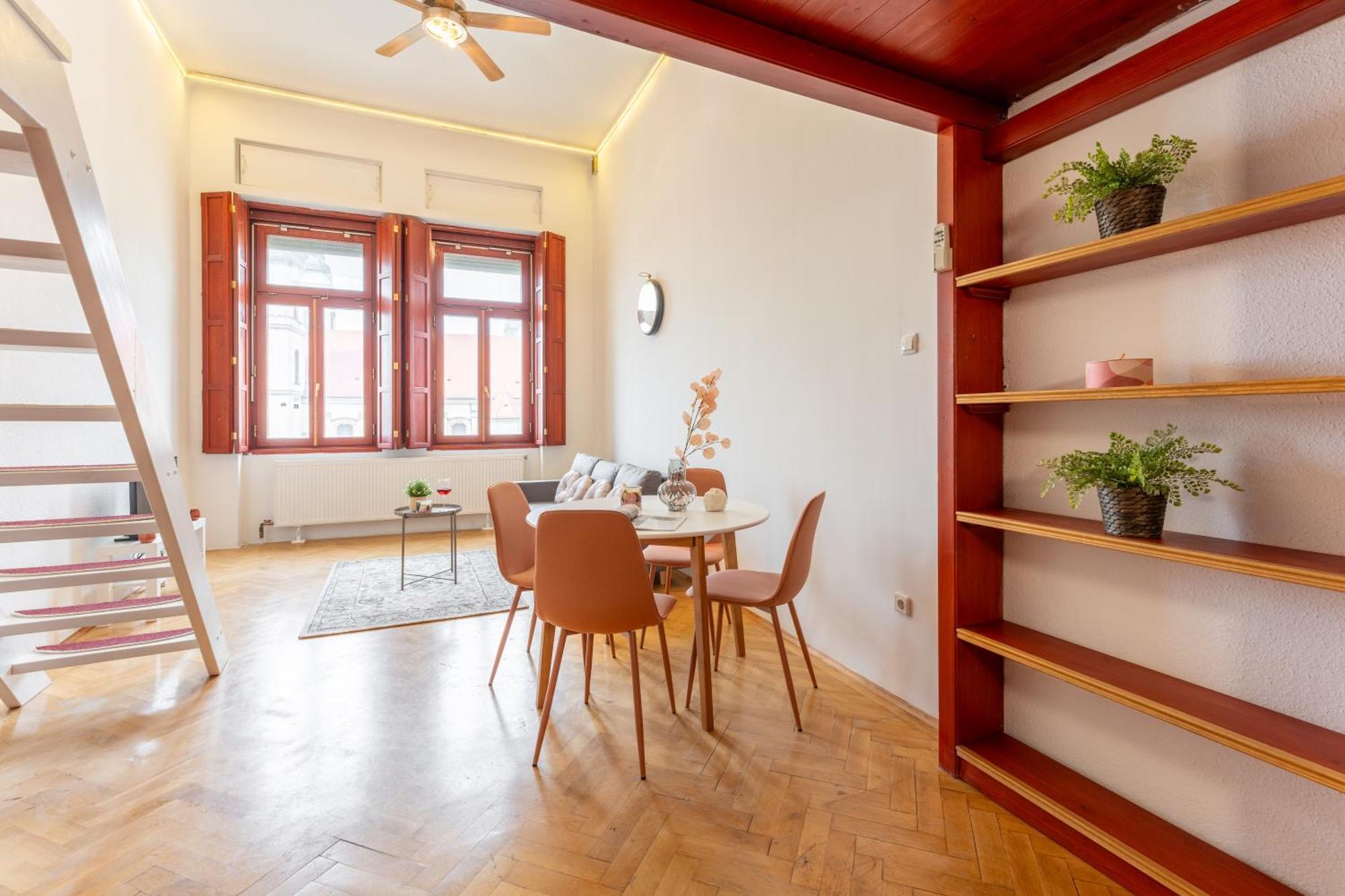 Ferienwohnung Elizabeth'S Treasure Deluxe Budapest Exterior foto